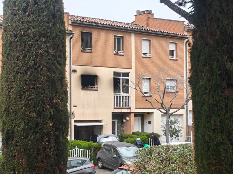 Incendi apagat a una casa al barri de Bufalà