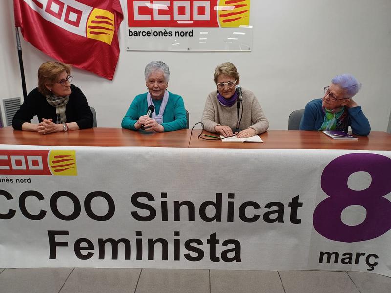 CCOO dones lluita obrera Carmen Díaz Rosa Luna Leo Crespo