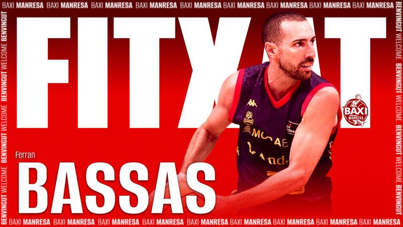 El badaloní Ferran Bassas reforça al BAXI Manresa
