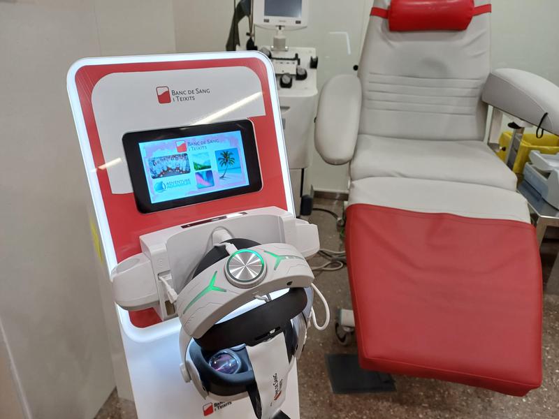 Banc sang donació ulleres virtuals 2