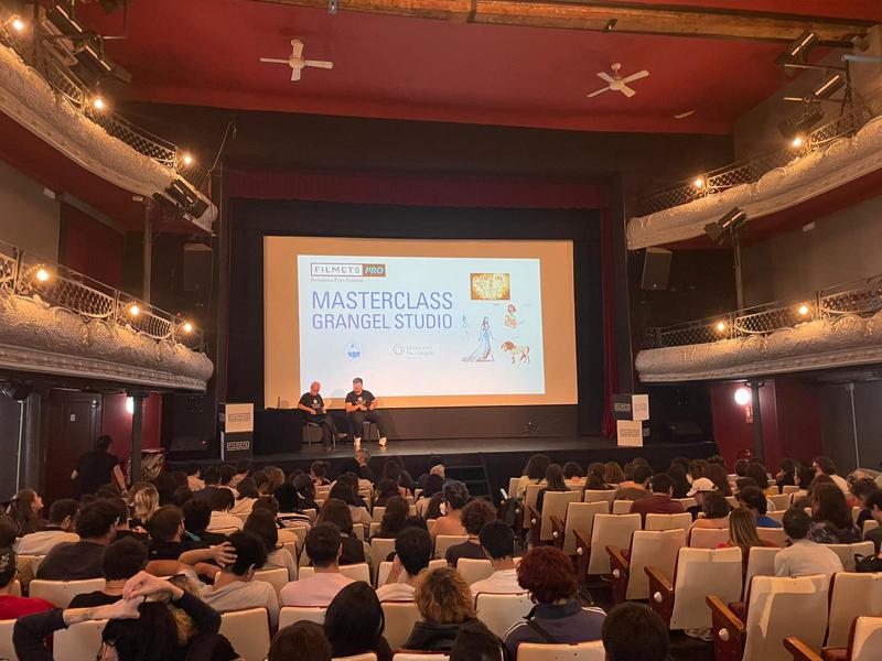 Grangel Studio ofereix una masterclass sobre l'animació al cinema en el marc del festival FILMETS