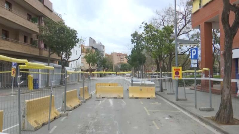Iniciades les obres de remodelació de l'avinguda de Lloreda