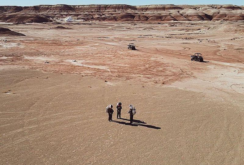 Una badalonina participa en la simulació d'una missió tripulada a Mart al desert de Utah