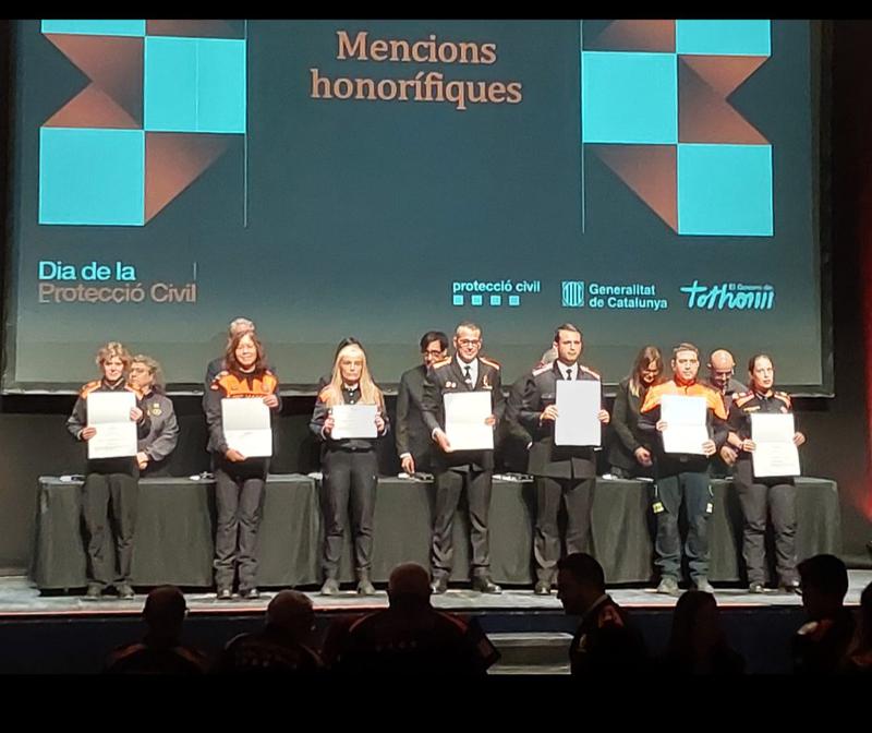 L'Associació de Voluntaris de Protecció Civil de Badalona, reconeguda per partida doble