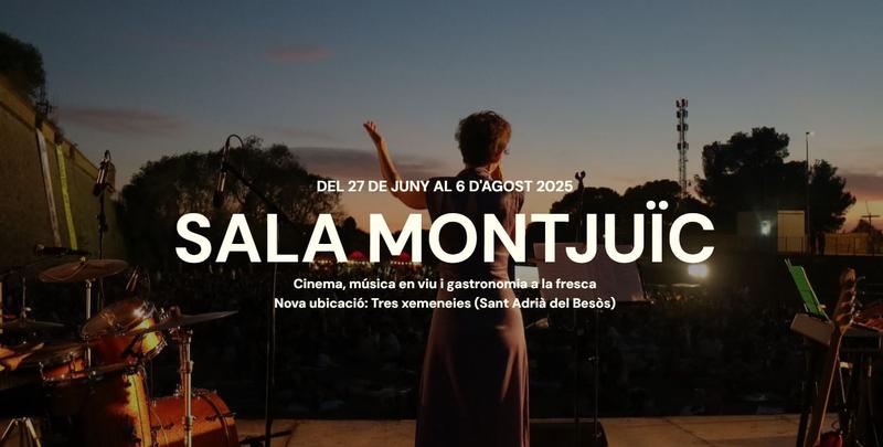 La Sala Montjuïc es trasllada aquest estiu a les Tres Xemeneies