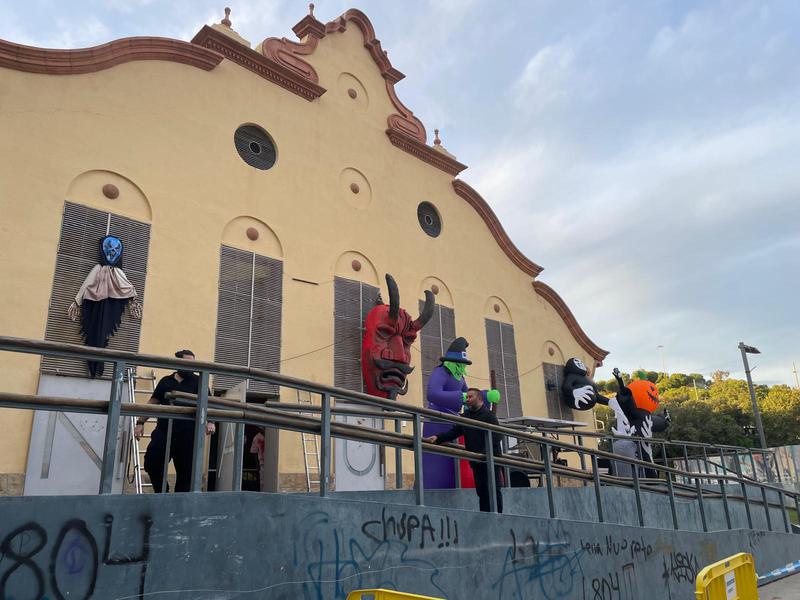 El túnel del terror de l'Escorxador espera prop de 4.000 persones aquest Halloween