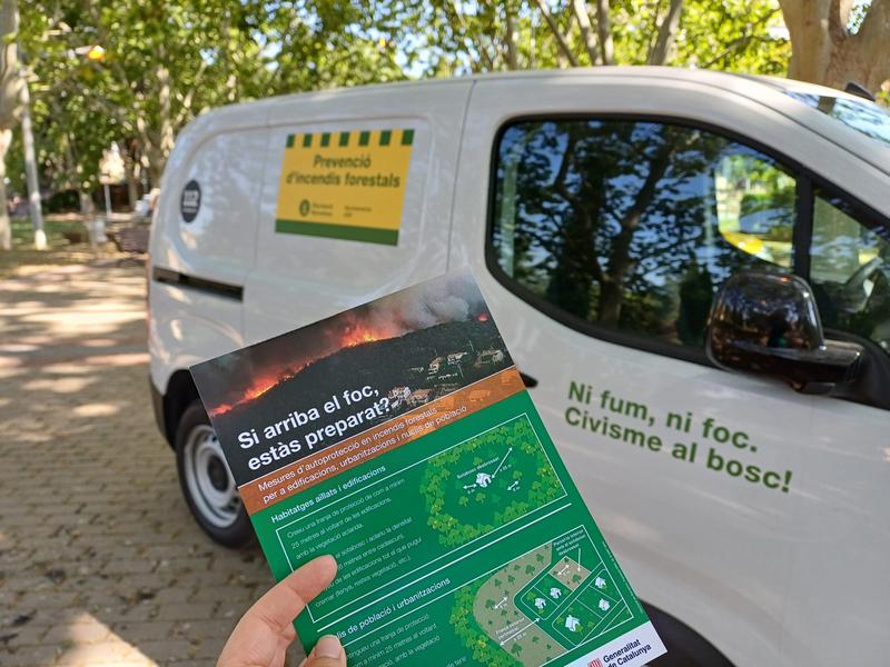 prevenció incendis forestals dipu
