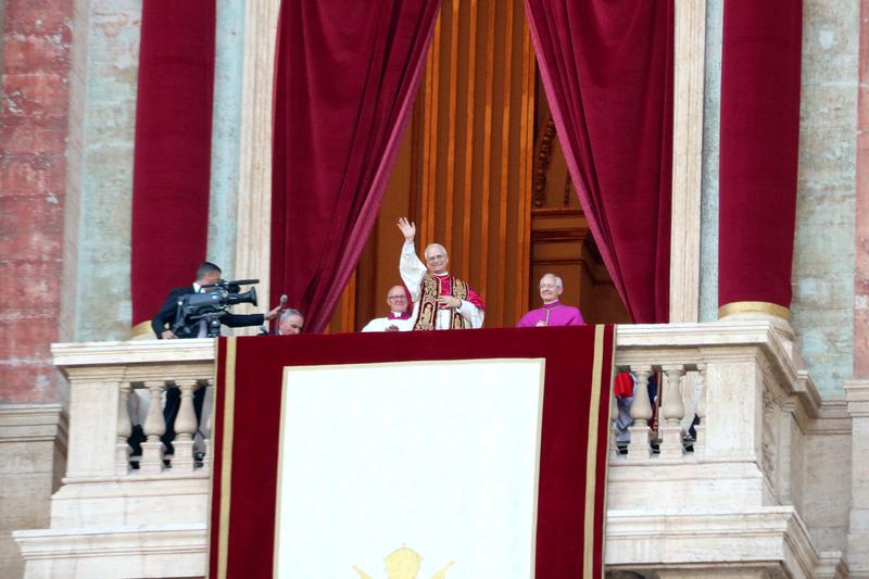 El nou Papa Lleó XIV, ben vist des de la Parròquia de Sant Josep de Badalona