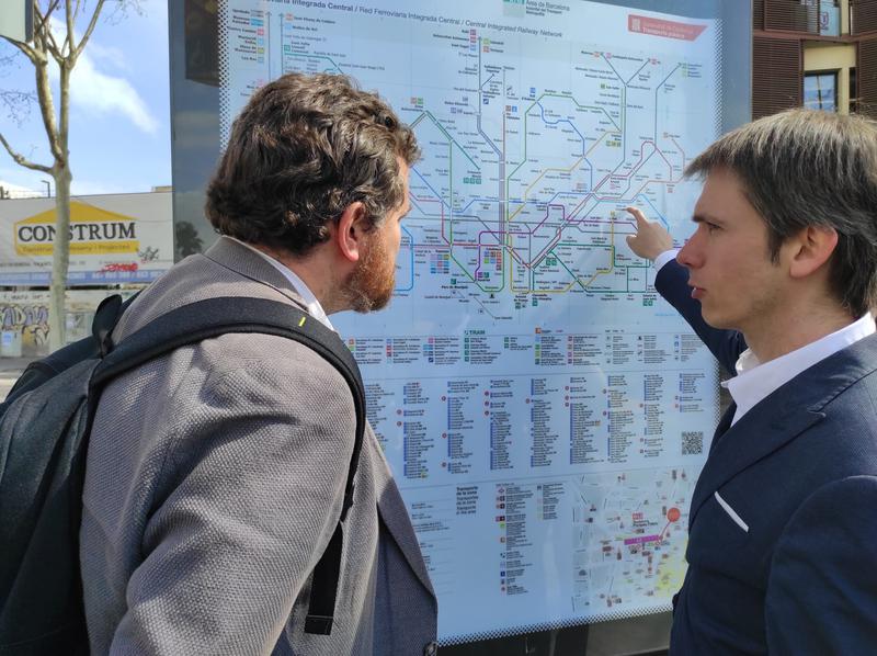 La Generalitat referma el compromís de perllongar la línia vermella