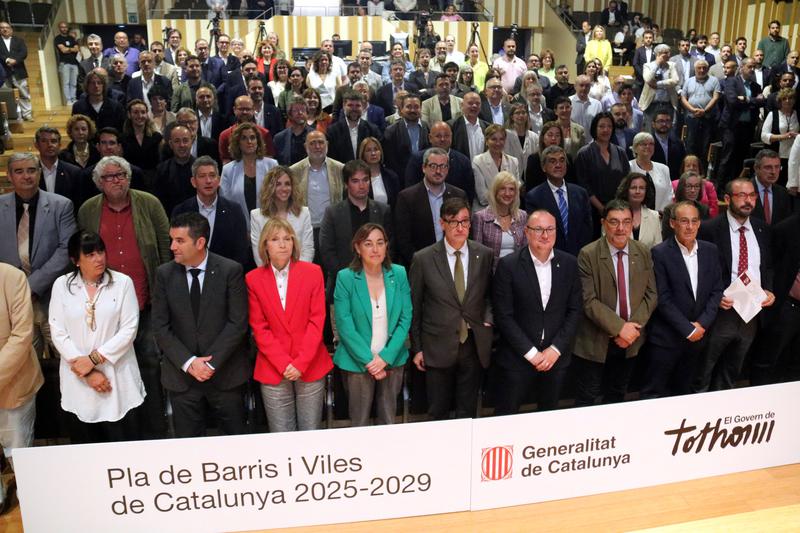 El govern català invertirà 1.600 milions d'euros durant 5 anys en el Pla de Barris