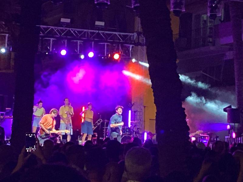 Miki Núñez visita Badalona per la Festa Major d'agost