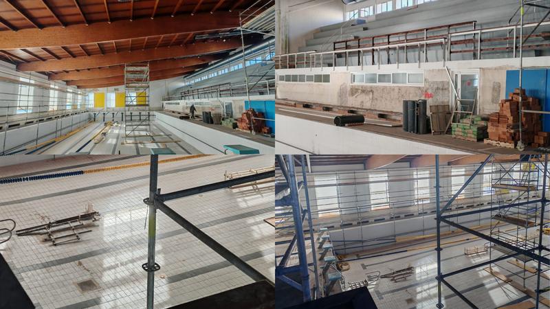 Obres Piscina Municipal Mireia Belmonte