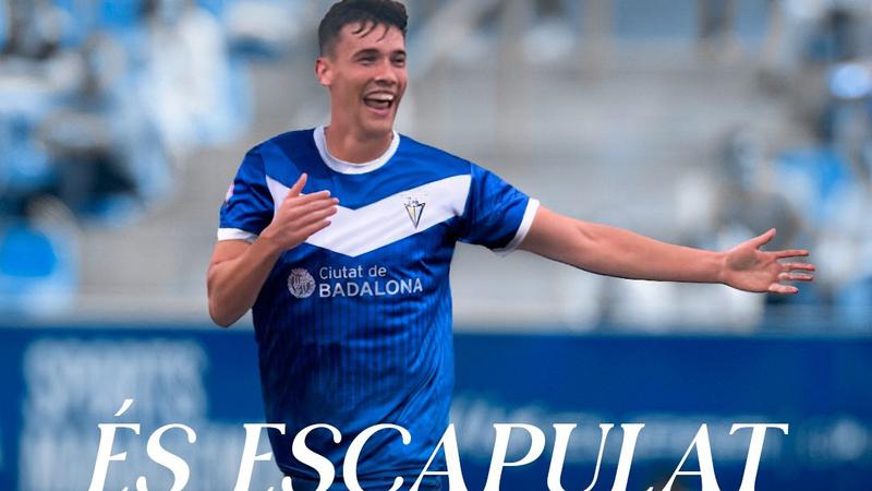 Amb el fitxatge d'Óscar Gómez el Badalona tanca pràcticament la plantilla