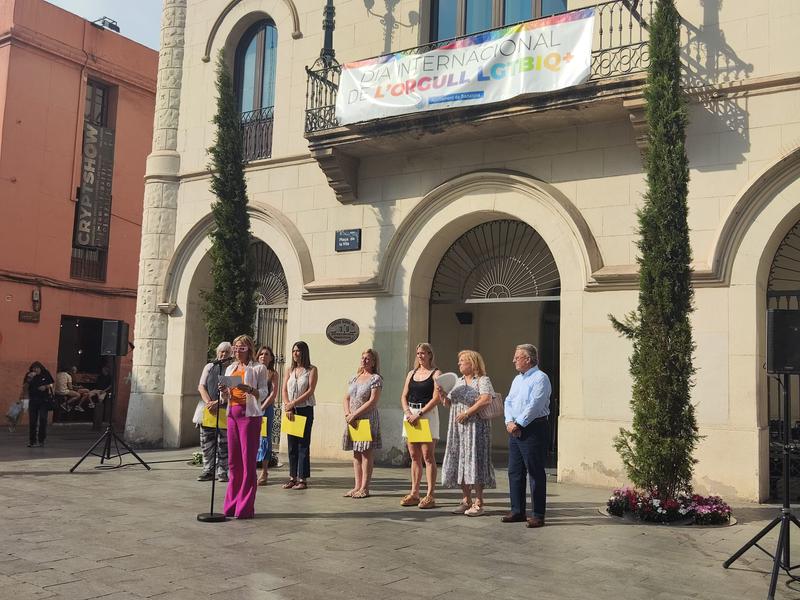 Badalona celebra el Dia Internacional de l'Orgull LGTBIQ+