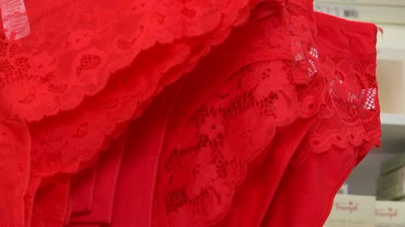 La venda de roba interior vermella s'intensifica aquesta setmana