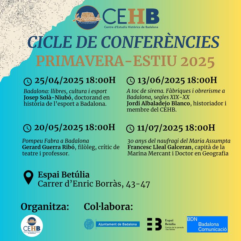 El naufragi del Maria Assumpta centrarà una de les conferències del nou cicle del Centre d'Estudis Històrics