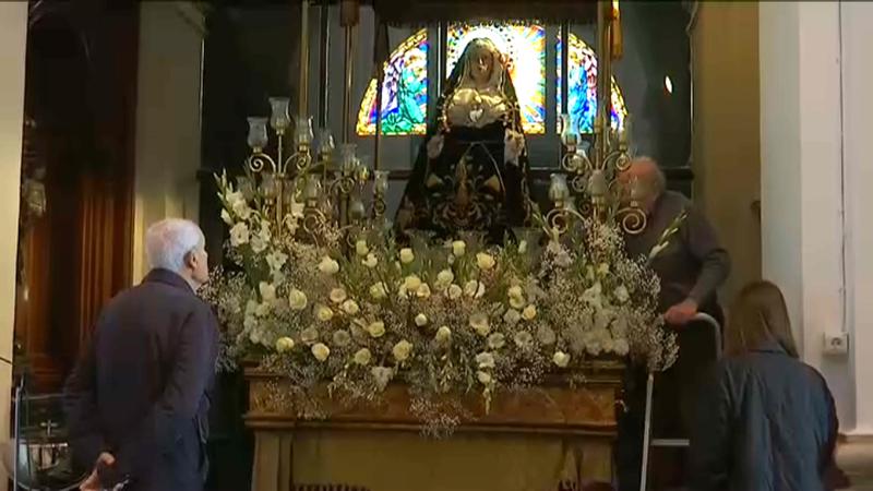Últims preparatius per la Processó del Silenci de Dalt la Vila