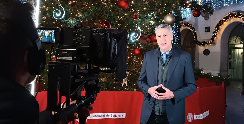 L'alcalde anuncia que el 2026 serà 'decisiu per a les inversions i la transformació de Badalona'