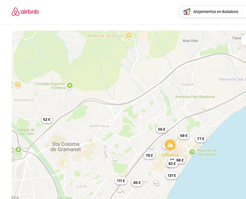 AIRBNB PISOS A BADALONA