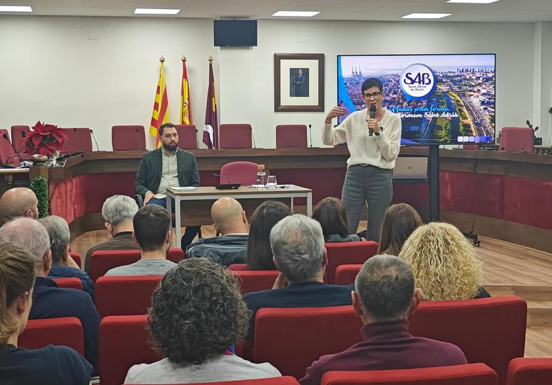 Cañete aspira a convertir Sant Adrià en 'la capital del Besòs'