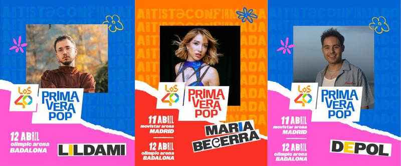 Maria Becerra, Lildami i De Pol amplien el cartell del Primavera Pop