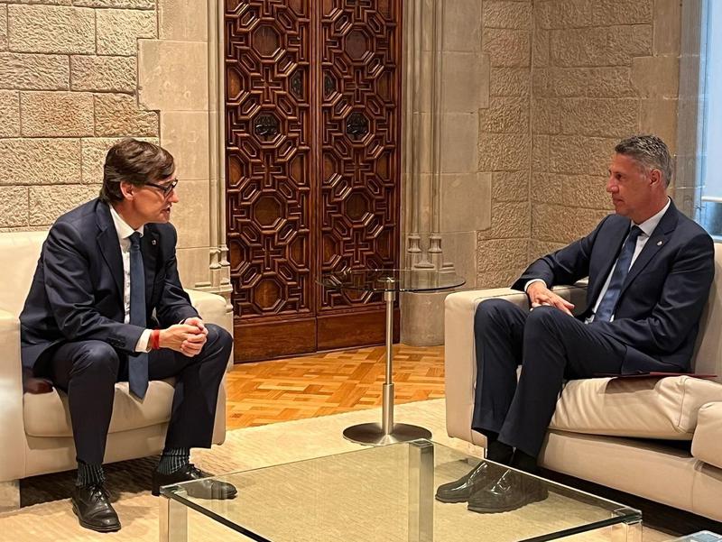Albiol proposa a la Generalitat ubicar uns nous jutjats i consultes externes de Can Ruti al solar de Can Llamas