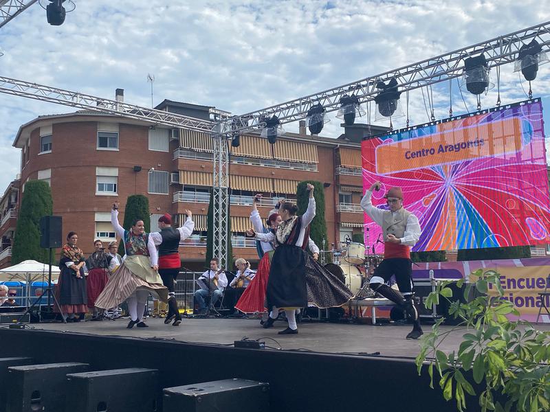 La III Trobada d'Entitats Regionals, mostra de la riquesa folklòrica de la ciutat
