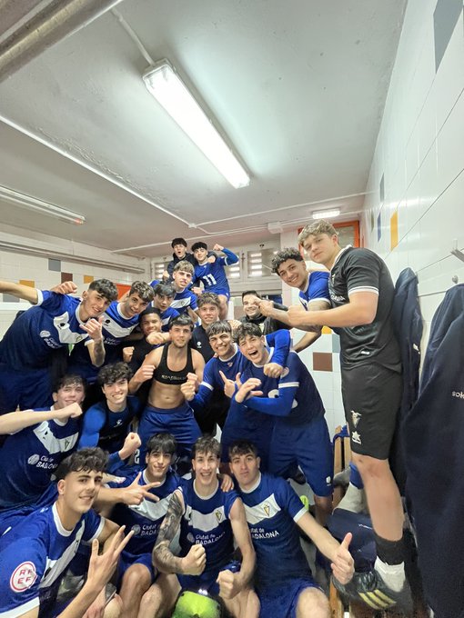 La permanència, el repte del juvenil del CF Badalona
