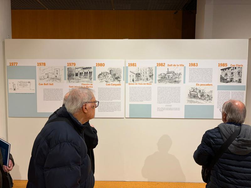El Museu inaugura una exposició sobre els edificis patrimonials icònics de Badalona