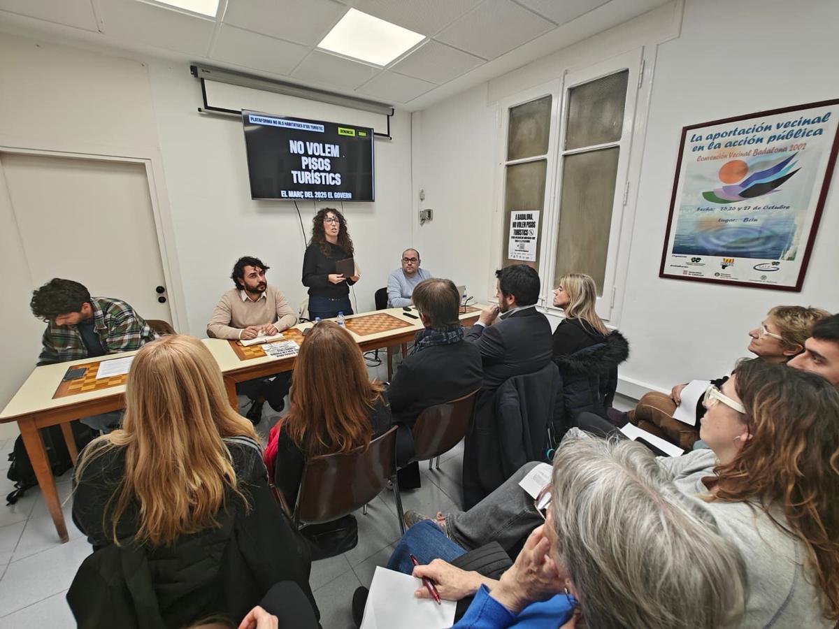 Neix a Badalona la plataforma No Volem Pisos Turístics  <br />
 