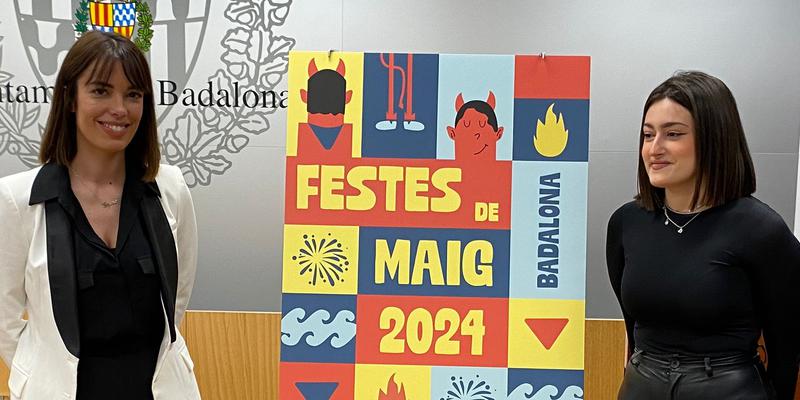 L'essència de les Festes de Maig representada en un cartell