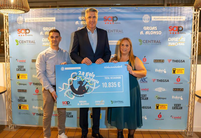 La II Gala Solidària de la Lucha de Abril recapta 10.835€ per a la investigació de la paraparèsia espàstica 52