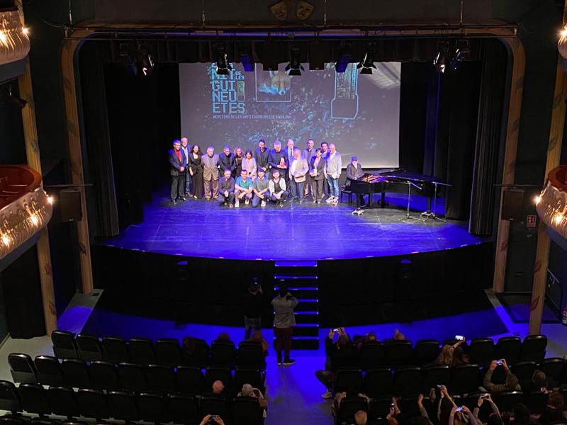 L'humorista Carles Sans rep el premi honorífic a la Nit de les Guineuetes