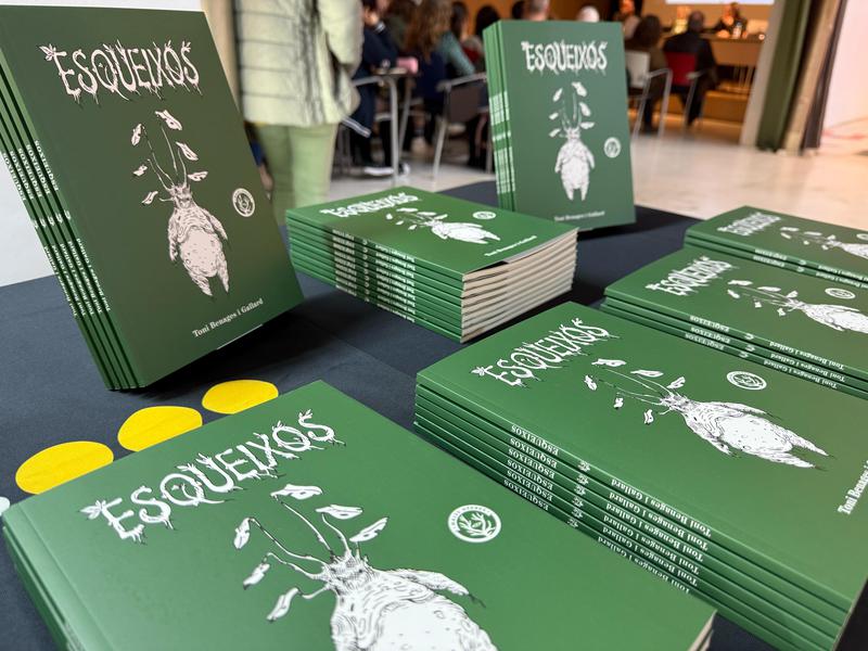 'Esqueixos', de Toni Benages, finalista al Premi Vinyeta Ficomic de la Nit de les Lletres Catalanes