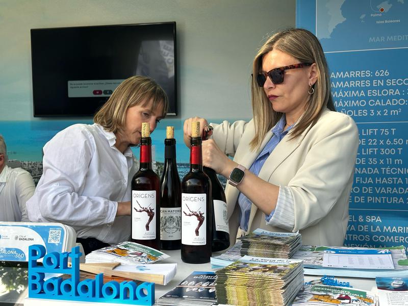 Les vinyes de Badalona, presents al Palma International Boat Show