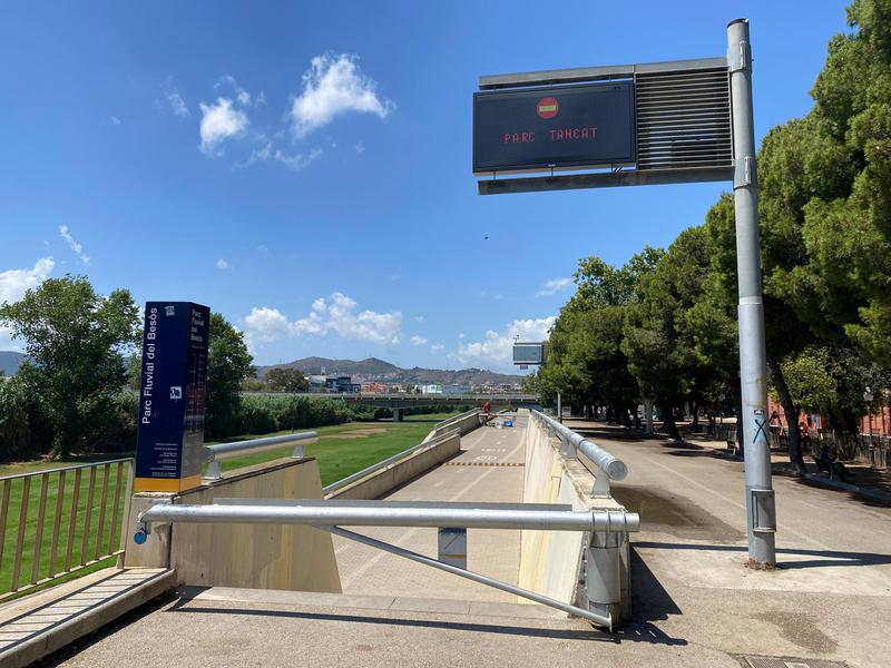Reobert el Parc Fluvial del Besòs després d'estar tancat per la presència d'escuma i peixos morts