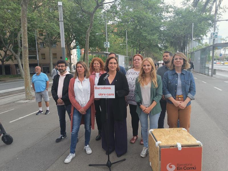 Badalona en Comú Podem reivindica la unió del Besòs i el Baix Llobregat amb el perllongament del tramvia