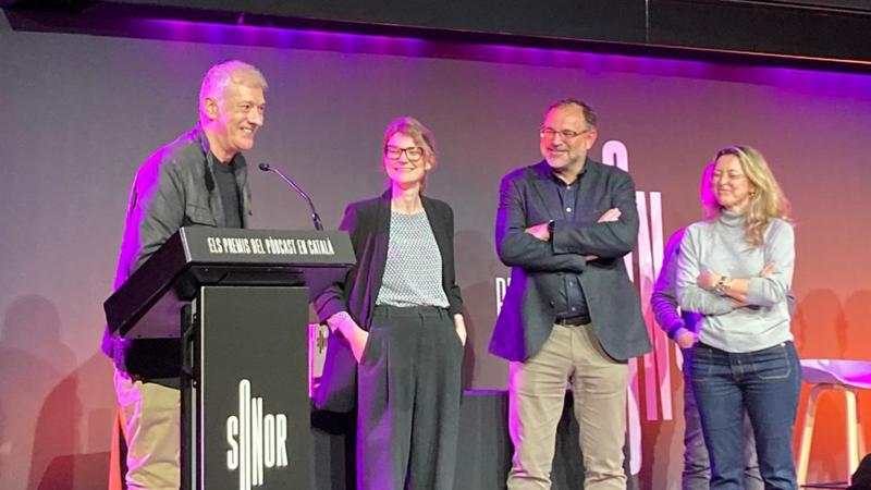 Beines de Mielina, de l'Institut Guttmann i Badalona Comunicació, guanya el Premi Sonor al millor pòdcast publicitari