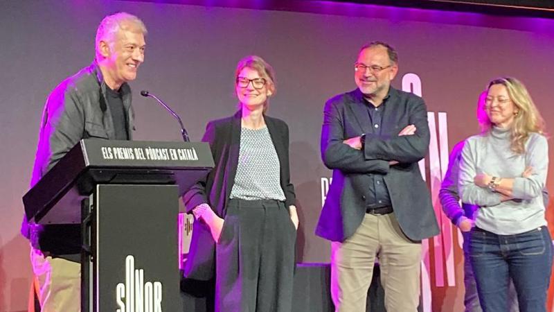Beines de Mielina, de l'Institut Guttmann i Badalona Comunicació, guanya el Premi Sonor al millor pòdcast publicitari