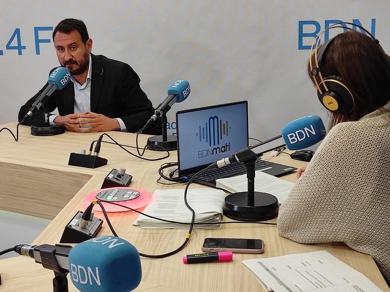 Rubén Guijarro PSC alcalde en funcions entrevista Badalona Matí Ràdio Ciutat de Badalona RCB