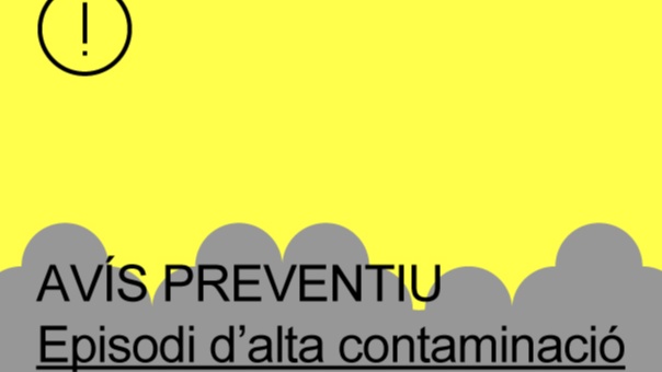 S'activa un avís preventiu per contaminació atmosfèrica que afecta Badalona