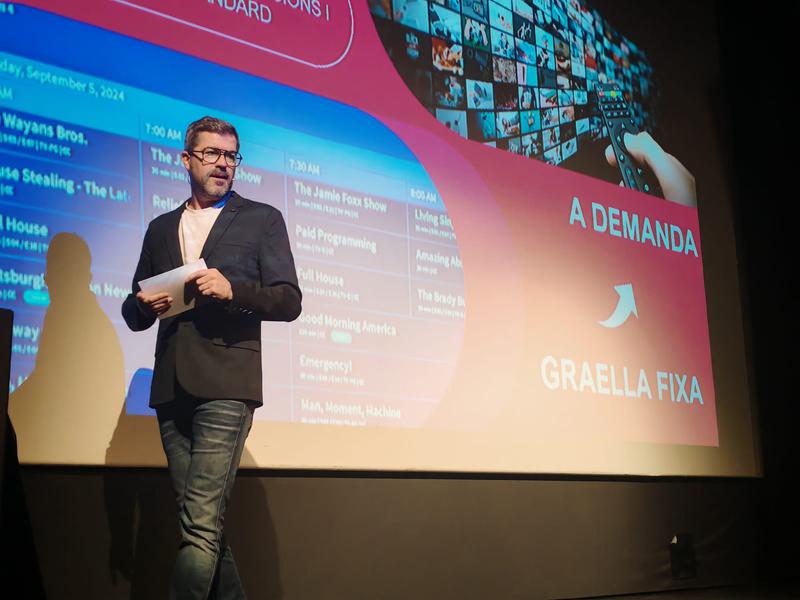 Cristian Trepat defensa i explica a Filmets els criteris per escollir la programació de 3CAT