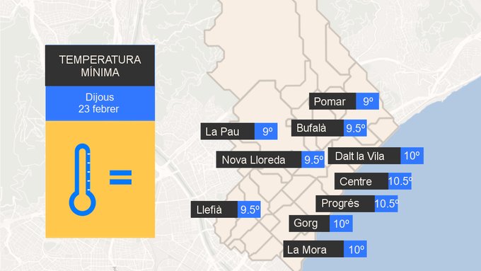mapa mínimes 23 febrer