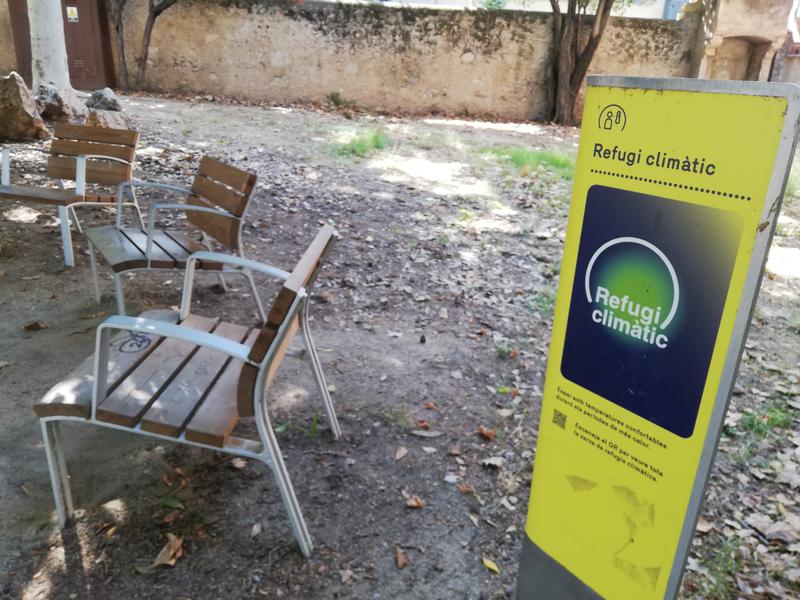 La calor afluixa lleugerament a Badalona 