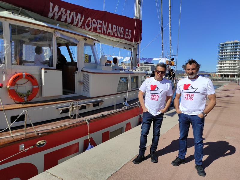 Samarreta Buenafuente i Oscar Camps Open Arms