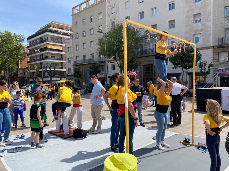 La Festa del Micaquet omple la Plana de jocs relacionats amb el món casteller
