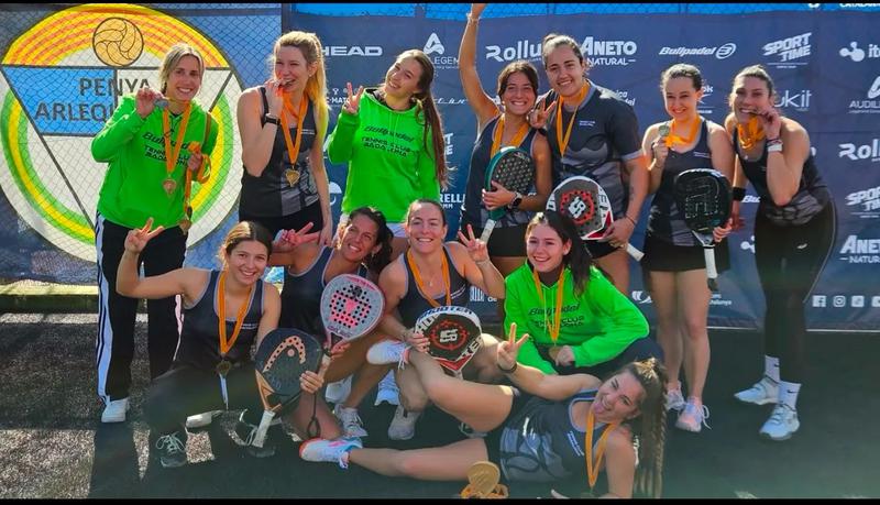 Festa del pàdel català al Tennis Club Badalona 