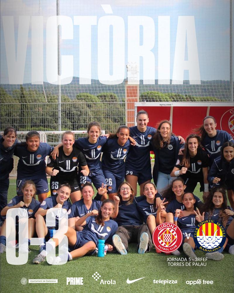 Victòria del Seagull abans de la Copa Catalunya