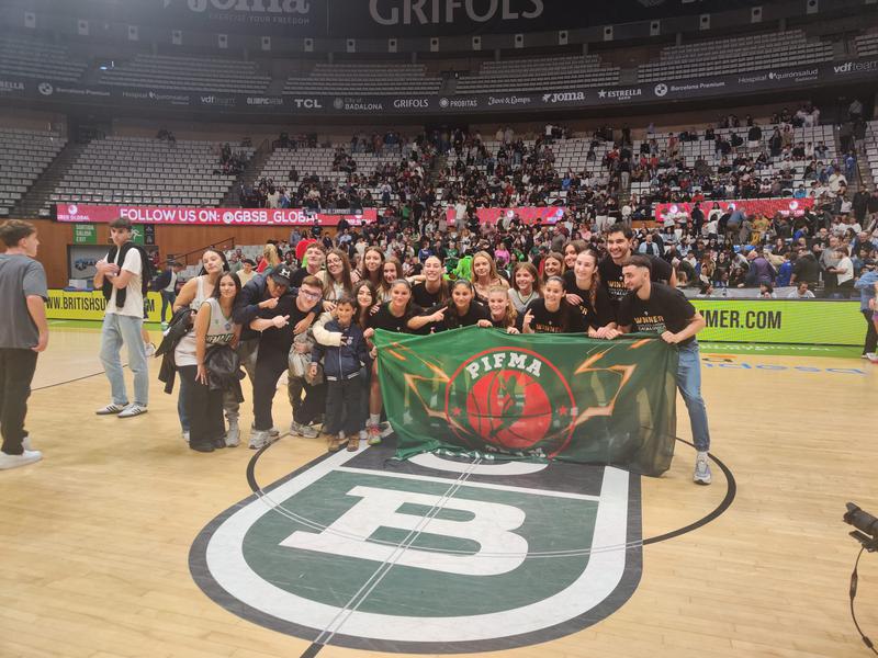 Festa del bàsquet escolar a l'Olímpic 
