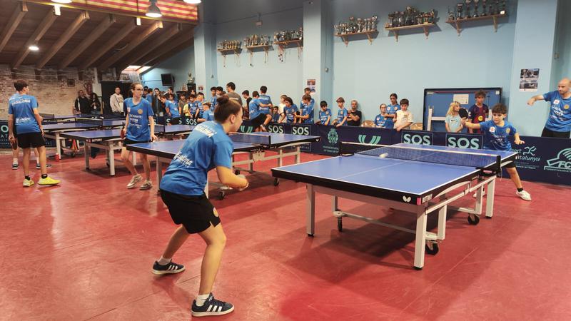 Posada de llarg del Club Tennis Taula Badalona